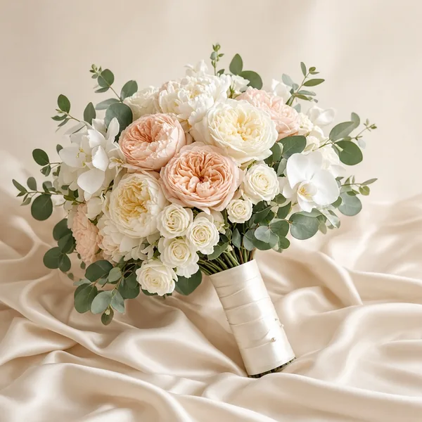 Hand Bouquet Pengantin Mawar