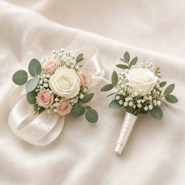 Korsase & Bunga Saku (Boutonniere)